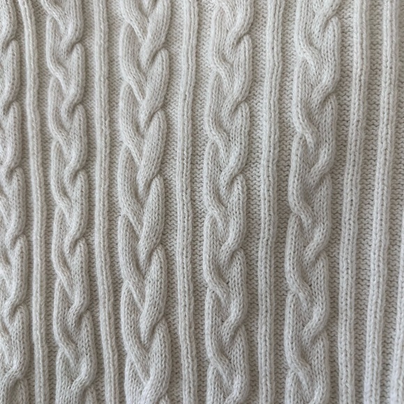 Gap light cream knit sweater tunic 5t - Picture 4 of 6